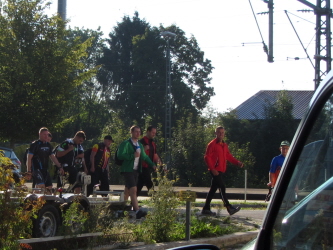 Am Bahnhof Neuburg/Donau