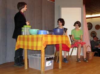 Anika, Celine und Michelle