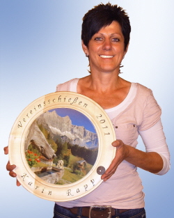 Karin Rapp Ehrenscheibe Vereinsschieen 2011